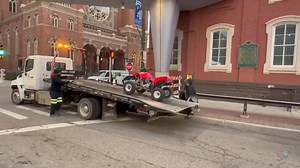 Via @detroit_police When you ride illegal ATVs in Detroit, be prepared to say bye-bye! 👋 We confiscated this all-terrain vehicle in the Greektown area Sunday evening. Please do not drive these vehicles on public streets or roadways. If you send an anonymous tip to www.detroitrewards.tv that leads to the confiscation of an ATV, you’ll receive a $250 cash reward. #OneDetroit #DetroitRewardsTV | CrimeInTheD
