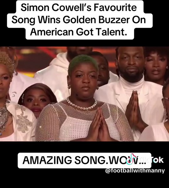 Simon Cowell’s Favourite Song Wins Golden Buzzer On Americans Got Talent.Amazing Song.Wow.#agt #bgt #cgt #talent #performance #amazing #sing #song #simoncowell #favorite #americangottalent #britainsgottalent #goldenbuzzer #judges #fypppppppppppppp