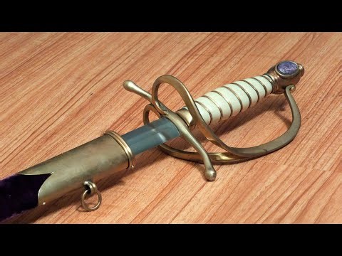 Making a Doctoral Sword and Scabbard