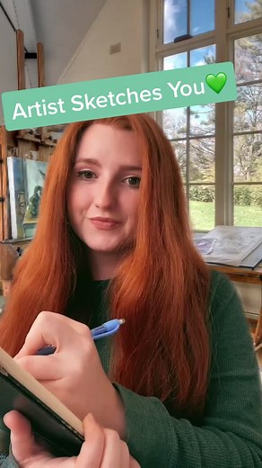 Relaxing ASMR Sketching Roleplay for Quiet Enjoyment