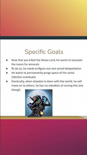 Calamity Lore: Draedon's Goals #calamity #terraria #moddedterraria #lore