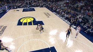 Shake Milton takes the bump and finishes the and-1