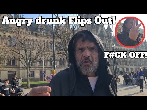 AGGRESSIVE DRUNK Causes Mayhem & Turns On Me! Lively Scenes get Wild!
