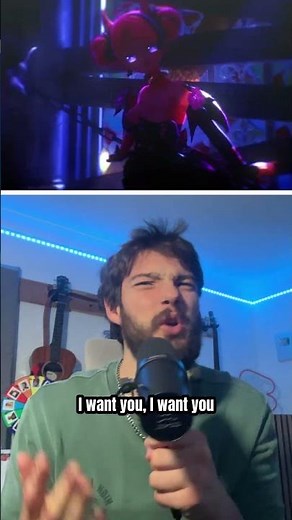 ACTUALLY SINGING CRY FOR ME BY IRON MOUSE #shorts