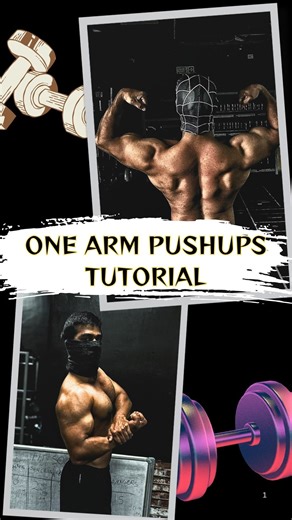 UNCHAINED on Instagram: "One Arm Pushups Tutorial 🫡 . Save this Video 😊 . Ye hei ek perfect roadmap to learn one arm pushups. One arm pushups is a cool skill jo push strength ko badhane k sath sath dusro ko impress karne m bhi kaam aata h 😉 Learn this asap, kyuki ab hmlog level up karne wale h. Share this with your Gym Bros & Let’s Get Stronger Together 🦍 . . . #Unchained #calisthenics #strength #bodybuilding #pushups #legacy"