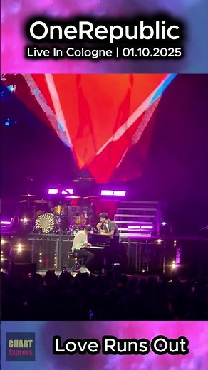 OneRepublic - Love Runs Out [Live In Cologne, 01.10.2025] #onerepublic #Cologne #lanxessarena