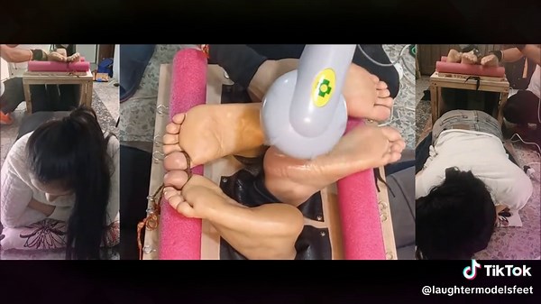 FEET TICKLE 3 CAMERA SPECIAL! #feet #foot #tickle #tickling #viral