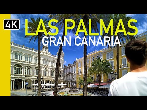 Las Palmas Gran Canaria 4K | The Most Stunning City in the Canary Islands