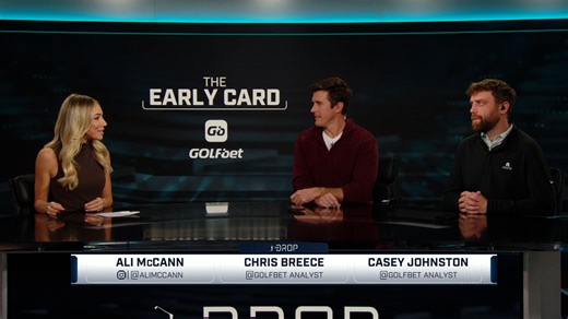 'The Early Card' for Butterfield Bermuda Championship on 'The Drop'