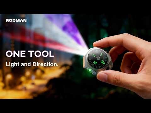 A compass flashlight that won t make you lose your way by RODMAN-Flashligh