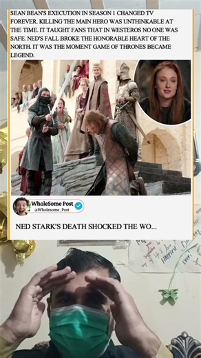 "Sean Bean’s Ned Stark dying in Season 1 shocked the world—Game of Thrones showed no one was safe."
