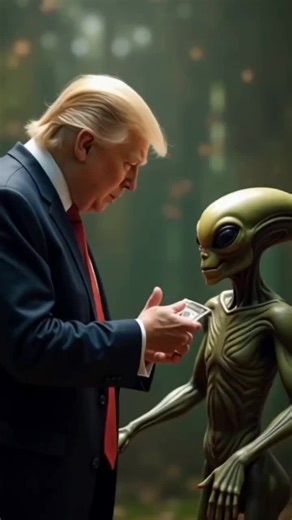 President Donald Trump is feeding this Alien with money 🤑😳 #creatures #seacreatureviral #monsters #seamonstervideo #seamonsters #monsterofsea #seacreature #seamonsteredit #alieninthesea #alienexist