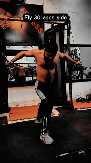 chst cable fly🔥#youtubeshorts #motivation #gym #chest #imbaliyan #shorts #viral #trending #subscribe