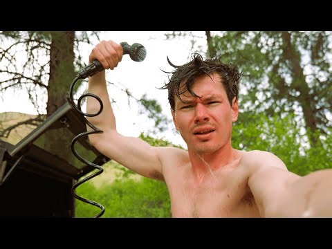 How I Shower Living in the Backcountry of Idaho