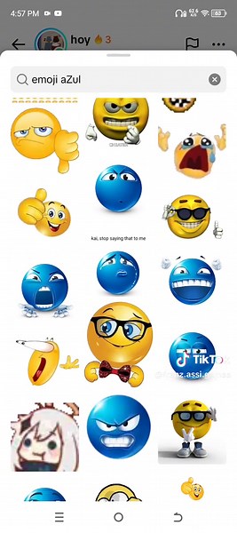 Blue Emoji Trend: Stickers, Memes, and More