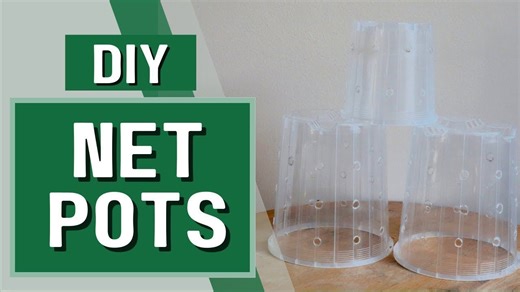 Gardening Hack: Turn Old Nursery Pots into DIY Net Pots | The Leca Queen