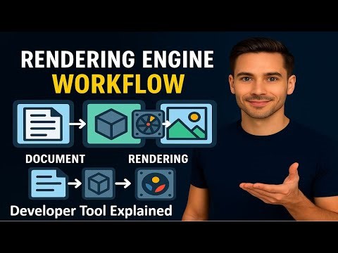 HTML Complete Tutorial - Webpage Rendering Engine workflow, Developer Tool