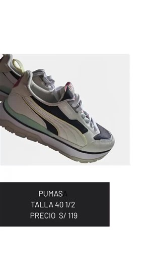 #PUMA TALLA 40 1/2 PRECIO S/119