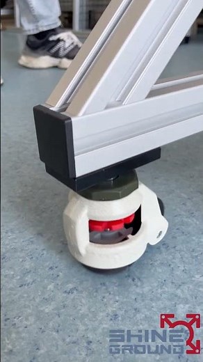 Upgrade Your Aluminum Profile Systems with the Leveling Caster
