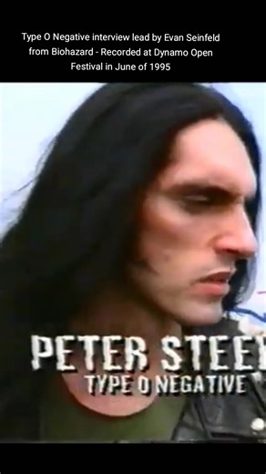 Type O Negative Interview at Dynamo Open Festival 1995