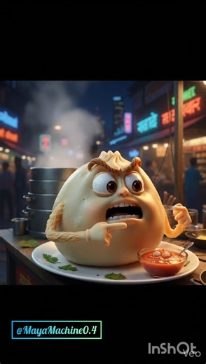 are ye momos ne kya bol diya 😱🍜