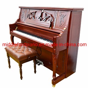 [Hot Item] Middleford Walnut 126 Upright Piano with Free Adjustable Bench