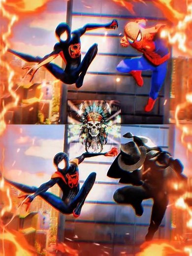 😍Peter 'B' Parker🥰VS✨Noir Spider-Man🔥Suits Comparison😜In Marvel🥶 Spider-Man 2☠️Opening💀 Scene💥