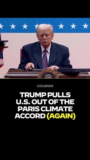 Donald Trump Withdraws US from Paris Climate Accord Again