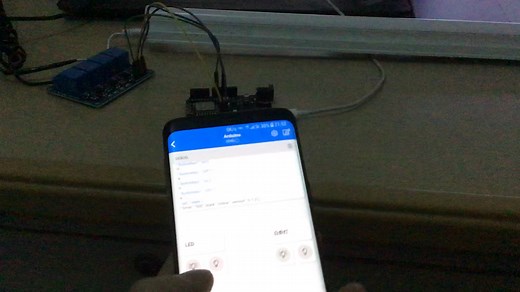 使用esp8266无线模块做一个手机控制开关灯