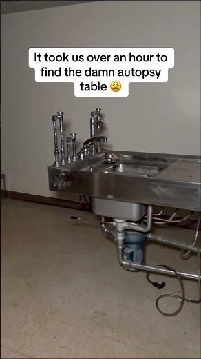 Huge Abandoned Hospital With Morgue and Autopsy Table