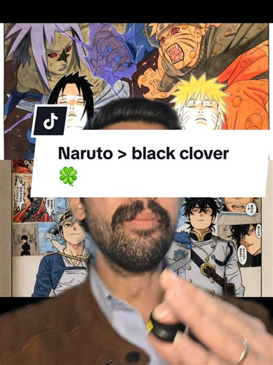 black clover is just a copy of naruto 😱🔥 . . . . . #naruto #blackclover #asta #fyp #sasuke