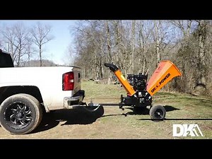 6 in. 14 HP Cyclonic Wood Chipper Shredder with KOHLER CH440 Command PRO Commercial Gas Engine