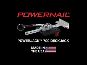 POWERNAIL POWERJACK™ 700 DECKJACK - Deck Board Positioning & Straightening Tool