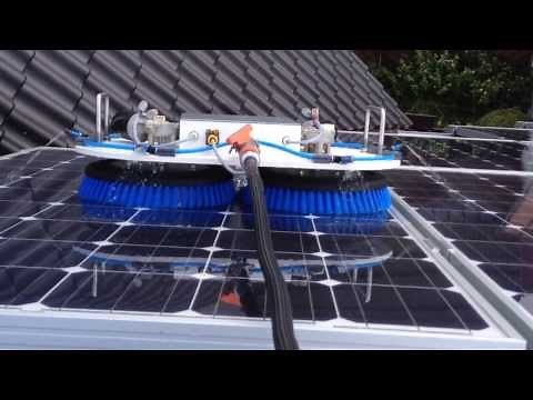 Photovoltaikanlagen Reinigung selber gebaut