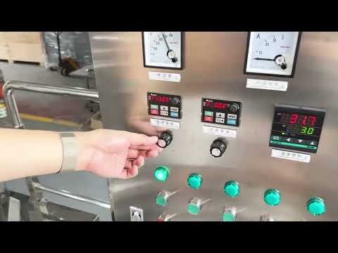 Customized Mixing Tank with External Homogenizer Machine Video