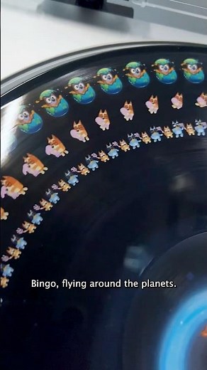 #RecordStoreDay 2026 - Bluey “Up Here” zoetrope vinyl