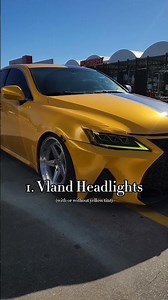 TOP 3 MODS - LEXUS IS250/IS350 (budget starterpak)