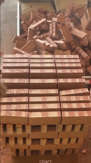 Brick Factory Workers’ Operation: Full Process of Brick Making