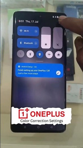 OnePlus Color Correction Settings Step by Step
