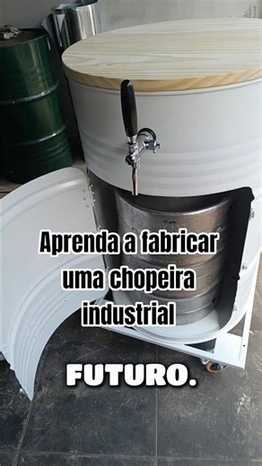 Learn how to build an industrial beer dispenser #reels #beerdispenser #beercart