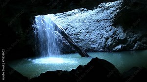 Natural Bridge at Springbrook National Park Queensland Australia