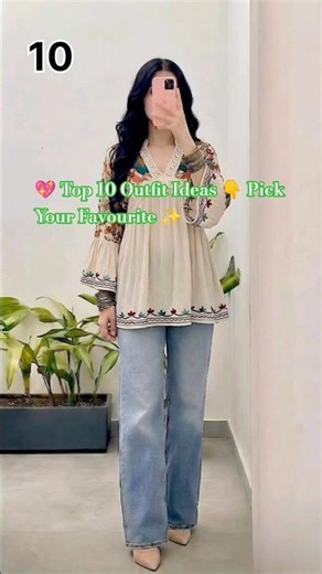 Latest Trending Outfit Ideas For Girls 🌸✨ | Top 10 Fashion Looks 💕