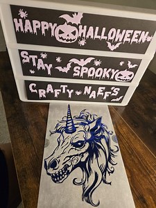 Einhorn Bügelfolie für Tshirts, Taschen, Kissen etc.