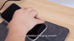 Magnetic Wireless Charging with Wrist Support, 12.5'' x 9'' Office Mousepad, Large Mousepad for iPhone 16/15/14/13/12/12 Pro/11/11Pro/XR/Xs/X, Samsung S20/S10/S9/S5/S8 Multiple Devices