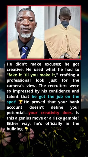 He Got The Job With This Crazy Trick!