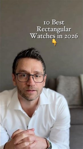 Top 10 Rectangular Watches for 2026 That Actually Look Good #watchstyle #shorts