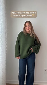 79K views · 89 reactions | Refresh your wardrobe for sweater szn ✨ Grab a sweater in every style: https://likeshop.me/amazonfashion/media/56727559 : heykatiesue on Instagram | Amazon Fashion | Facebook