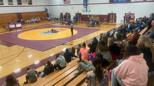 How an injured Conner McChesney continues to contribute to Fort LeBoeuf's wrestling team