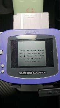 Final Fantasy Adventure Intro on Gameboy #nintendo #finalfantasy #gameboy #gameboyadvance #gaming