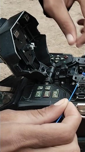 how to splice fixing 30/70 #fiberart #shortvideo #ranacable